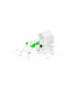 Mountpeak - Elbrus Swing Set and Playhouse with Wooden Roof